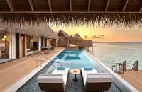Overwater Villa Pool and outdoor area, Waldorf Astoria Maldives Ithaafushi