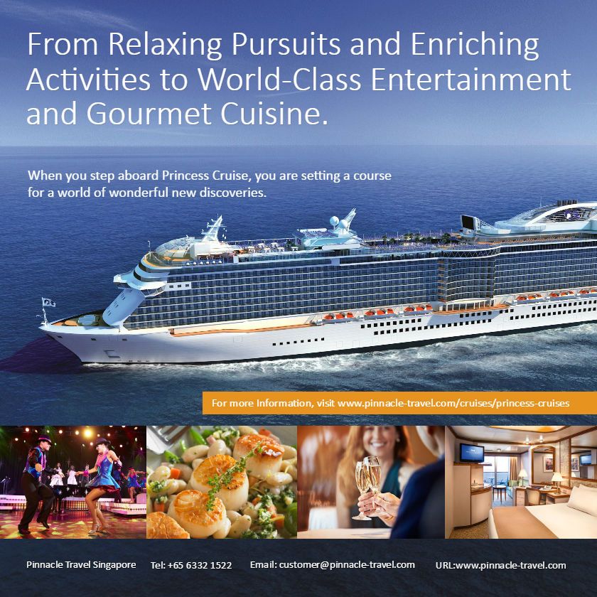 princess cruise vacation overseas packages from singapore