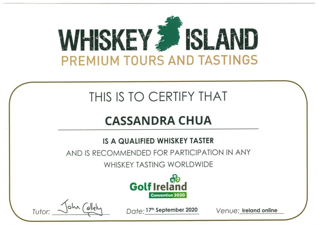 Qualified Whiskey Taster Ireland
