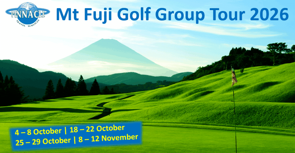 5 Days 4 Nights 3 Rounds Mt Fuji Golf Group Tour 2026